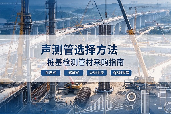 马边声测管选型标准
