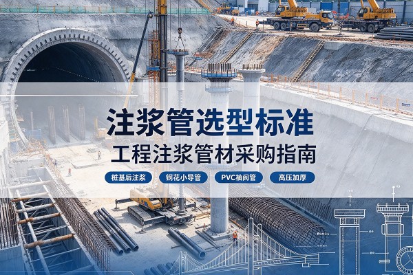 马边注浆管选型标准